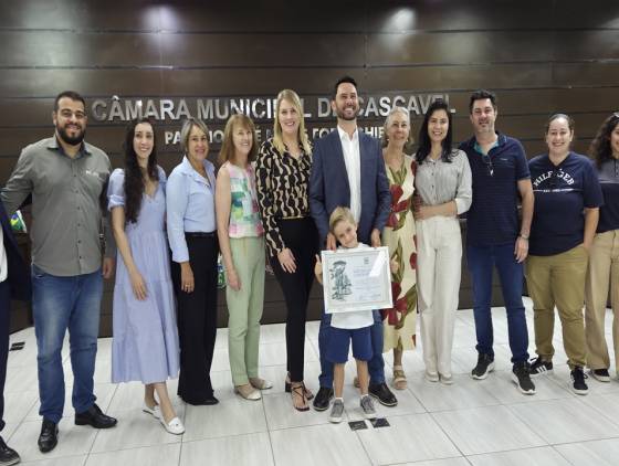 Empresário Domingos Tochetto recebe reconhecimento da Câmara de Cascavel