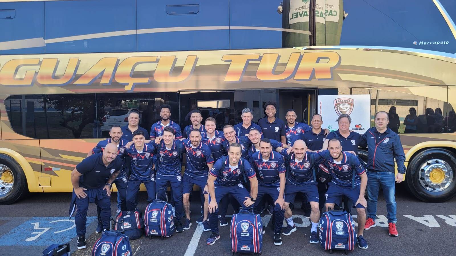 Cascavel Futsal embarca rumo à Venezuela para disputar a Libertadores de Futsal