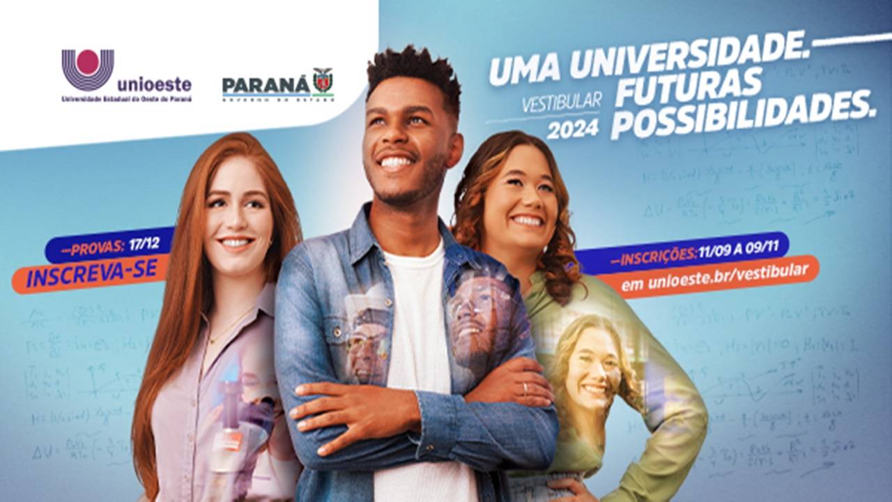 Prova Paraná aplicada no Ensino Médio pode garantir ao estudante vaga na Unioeste