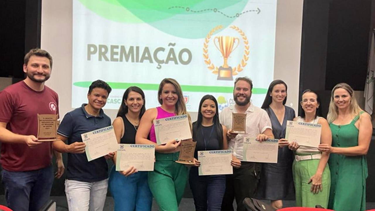 Projetos da Saúde de Corbélia são premiados na 4ª mostra de experiências exitosas da 10ª Regional