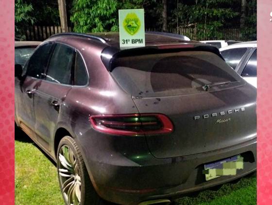 Motorista de Porsche é preso em flagrante por embriaguez ao volante em Corbélia