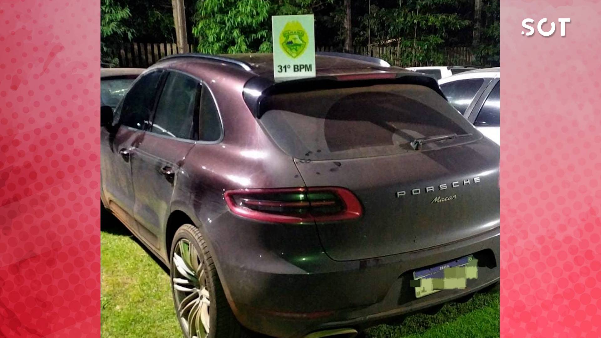 Motorista de Porsche é preso em flagrante por embriaguez ao volante em Corbélia
