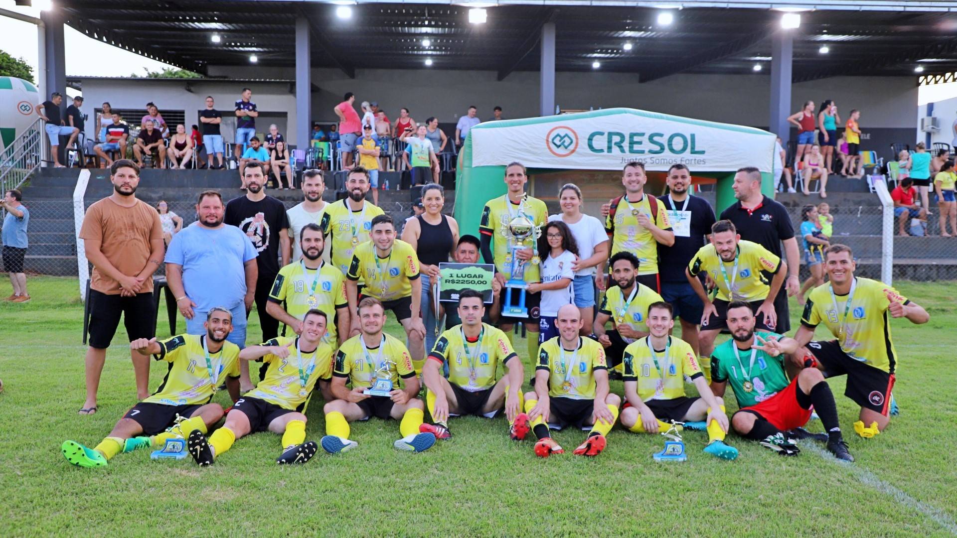 Caramuru Futebol Clube brilha nas finais e conquista o título em Itaipulândia