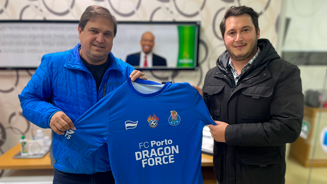 FC Cascavel fecha parceria com Campione e FC Porto para evento de futebol na cidade