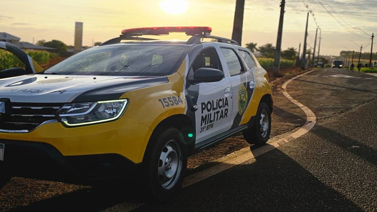 Troca de tiros deixa três veículos danificados e uma pessoa ferida em Cafelândia