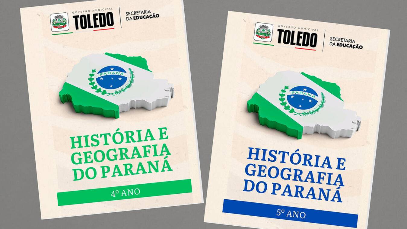 Professores de Toledo Elaboram Livros de História E Geografia Do Paraná