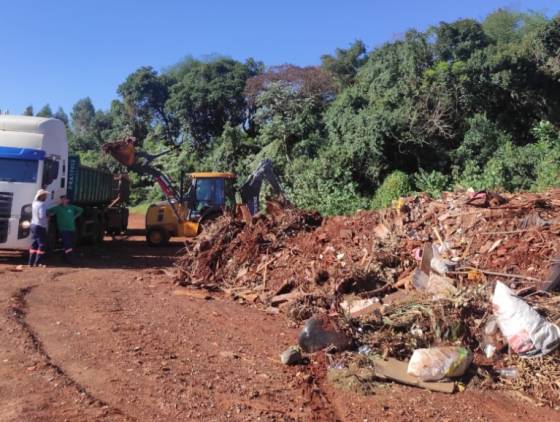 Mutirão de limpeza em Corbélia supera R$ 400 mil para destinação correta de resíduos