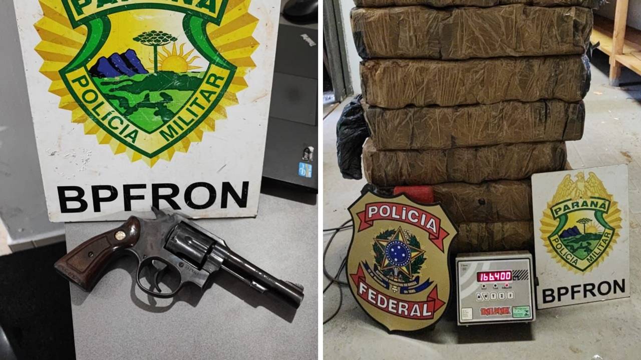 Operação Cidade Segura: Mais de 200kg de drogas e armas apreendidas em ação da PM, BPFRON e PF
