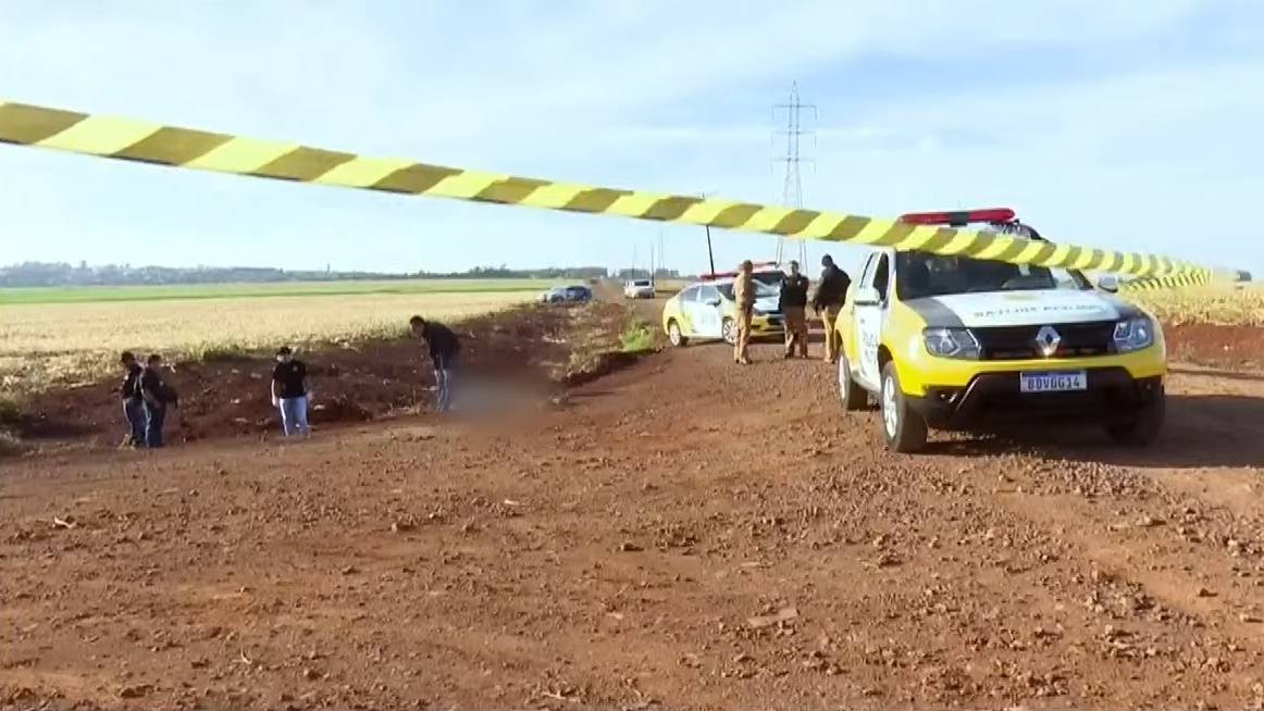 Jovem é encontrado morto na Estrada Chaparral, em Cascavel