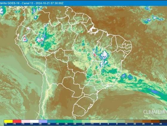 Pancadas de chuva e ciclone extratropical devem fechar outubro no Brasil