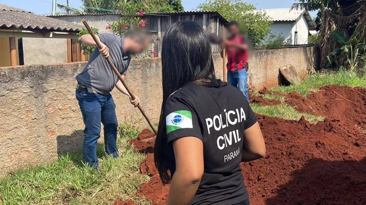 Polícia Civil prende suspeito de matar e enterrar jovem há três anos é preso em Goioerê