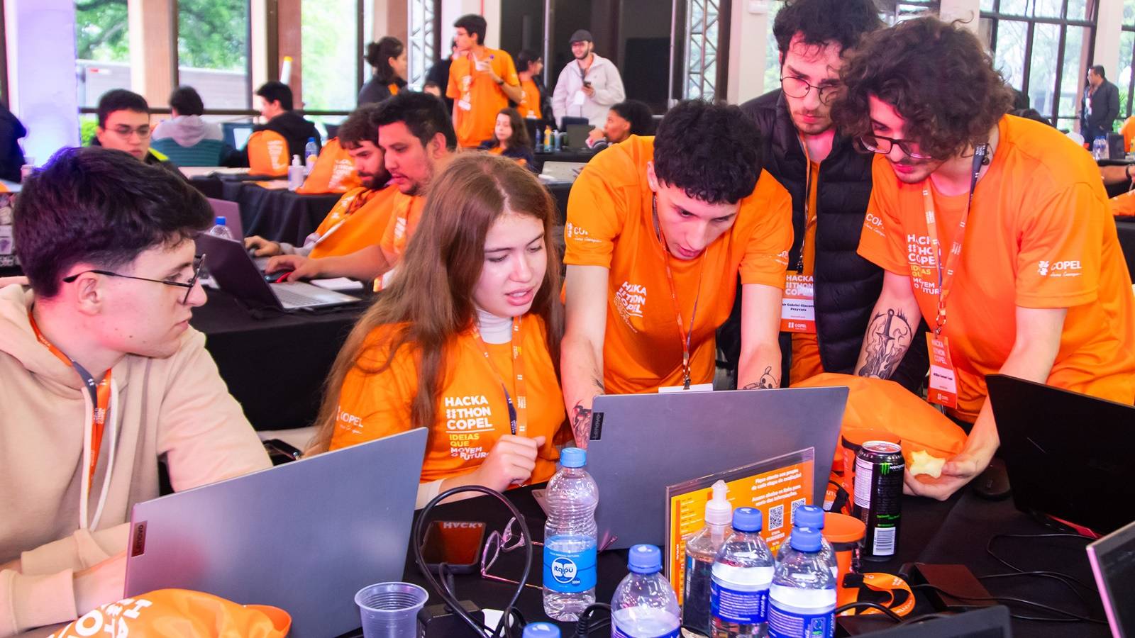 Universitários apresentam soluções inovadoras no Hackathon Copel 2024