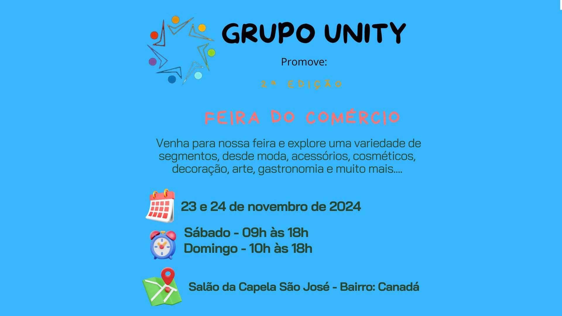 UNITY promove II Feira de Comércio em Cascavel com diversas atrações