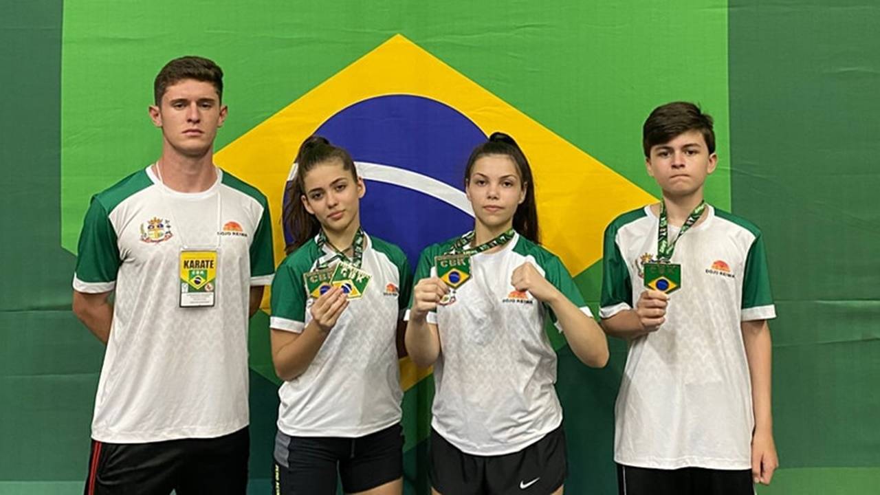Karatecas de Cafelândia são destaque em Campeonato Brasileiro