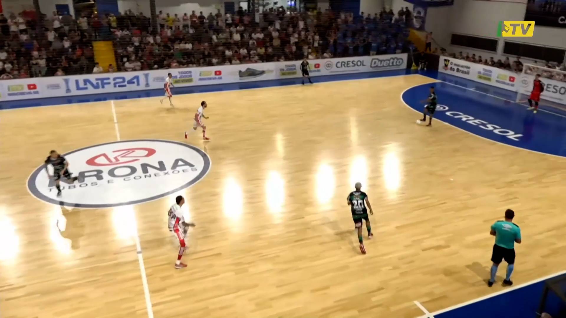 Cascavel Futsal mantém invencibilidade ao empatar com o Marreco pela Liga Nacional