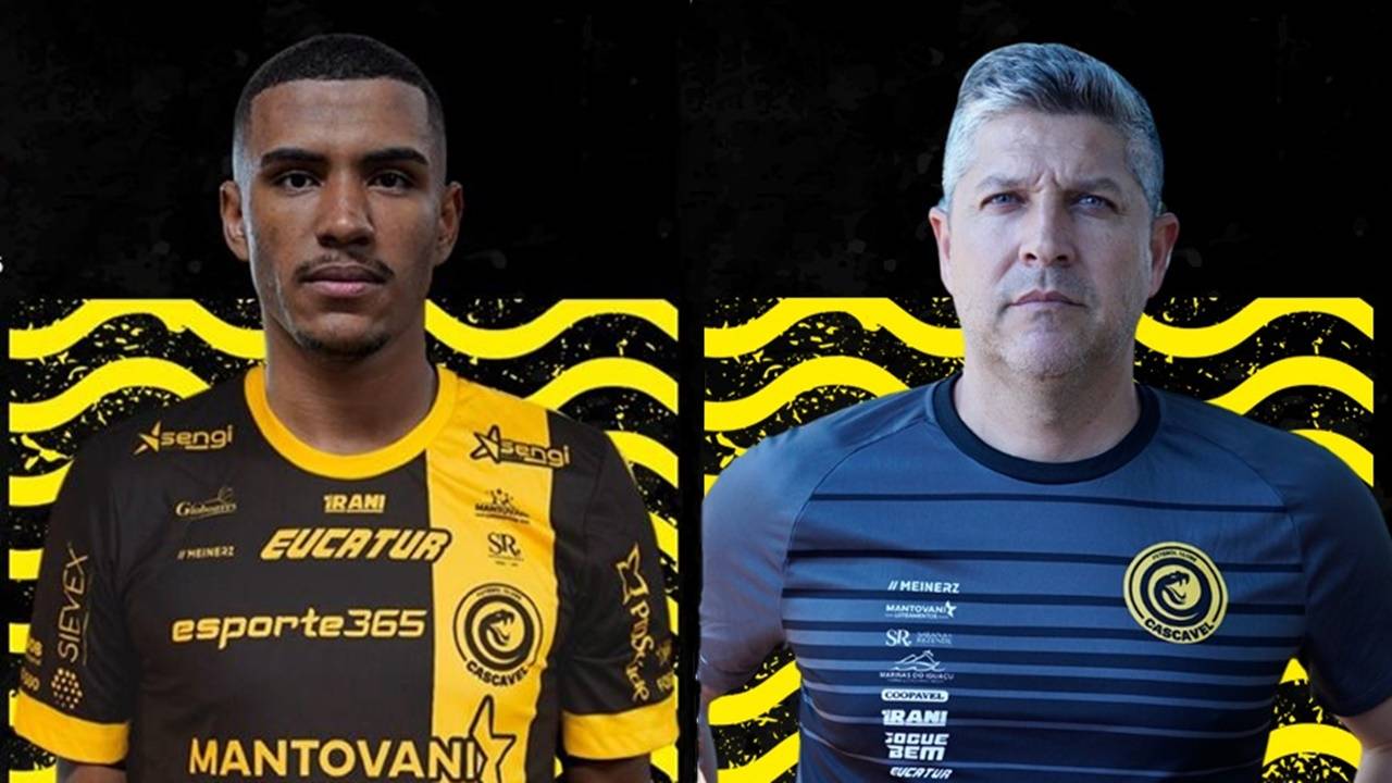 FC Cascavel confirma Peu para 2025 e anuncia André Leone como novo integrante da comissão técnica