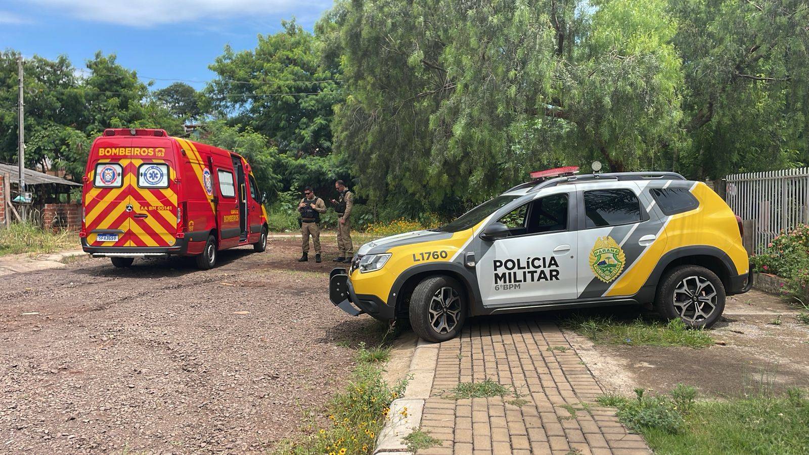 Homem de 58 anos é esfaqueado na cabeça no Bairro Brasmadeira em Cascavel