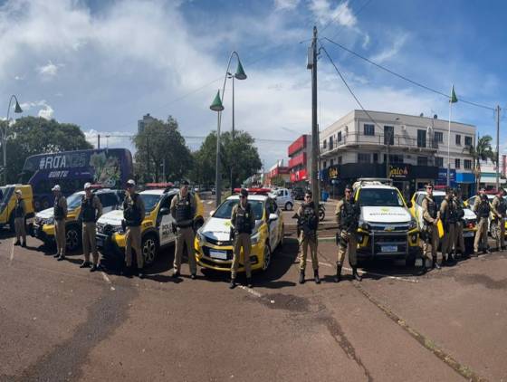 Polícia Militar lança Operação Força Total Brasil XI em Cascavel