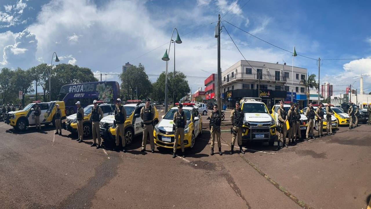 Polícia Militar lança Operação Força Total Brasil XI em Cascavel