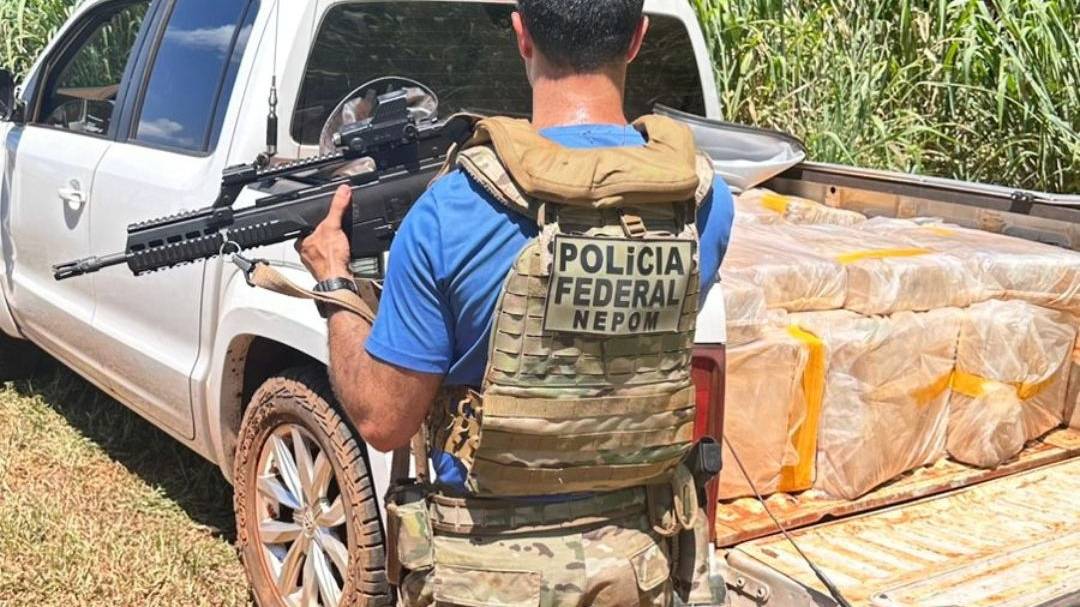 Polícia Federal apreende uma tonelada de maconha em Santa Helena