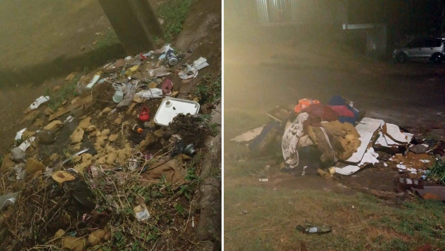 Moradores do Jardim Colmeia denunciam descarte irregular de lixo e infestação de pragas