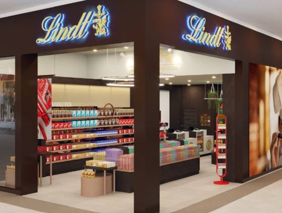 Lindt inaugura primeira loja em Cascavel e reforça presença no Paraná