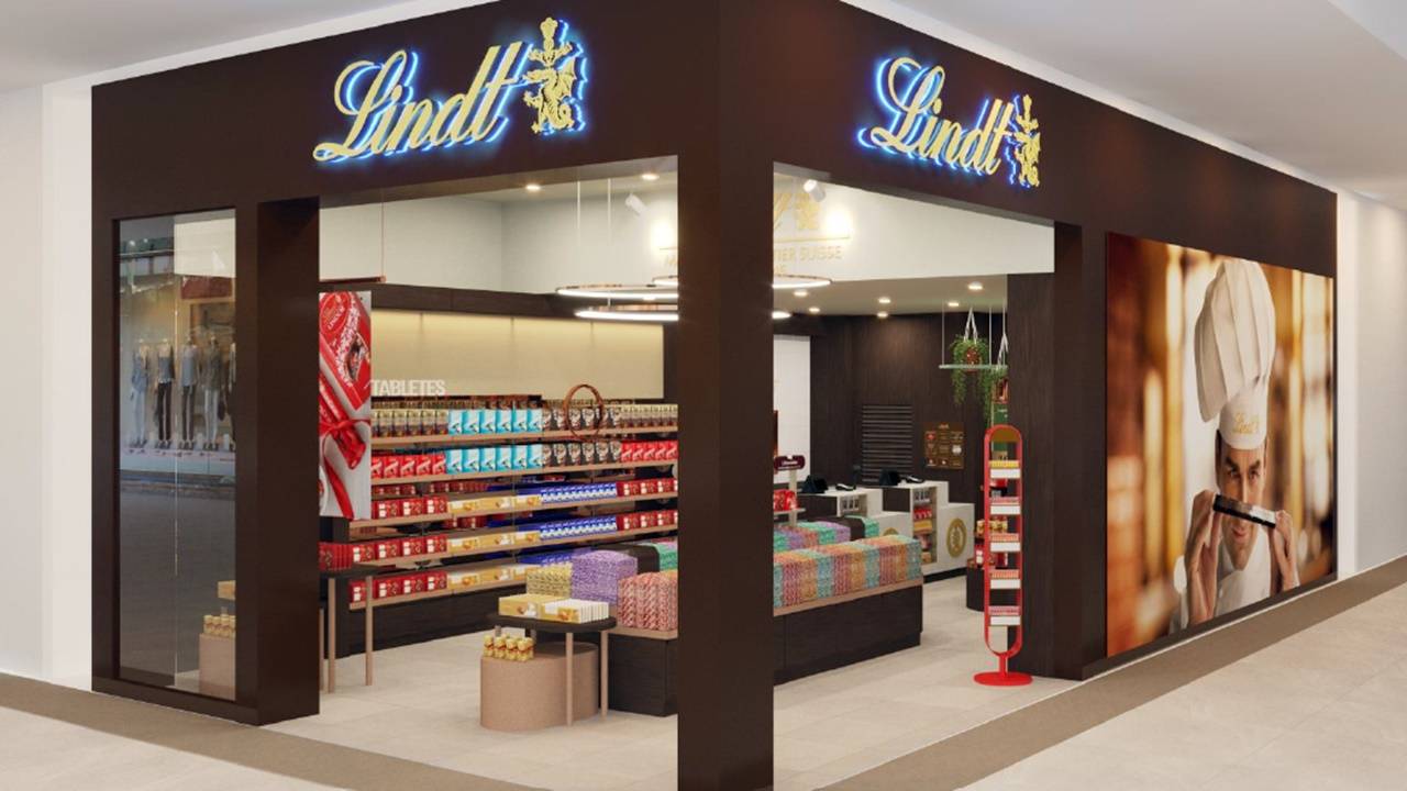 Lindt inaugura primeira loja em Cascavel e reforça presença no Paraná