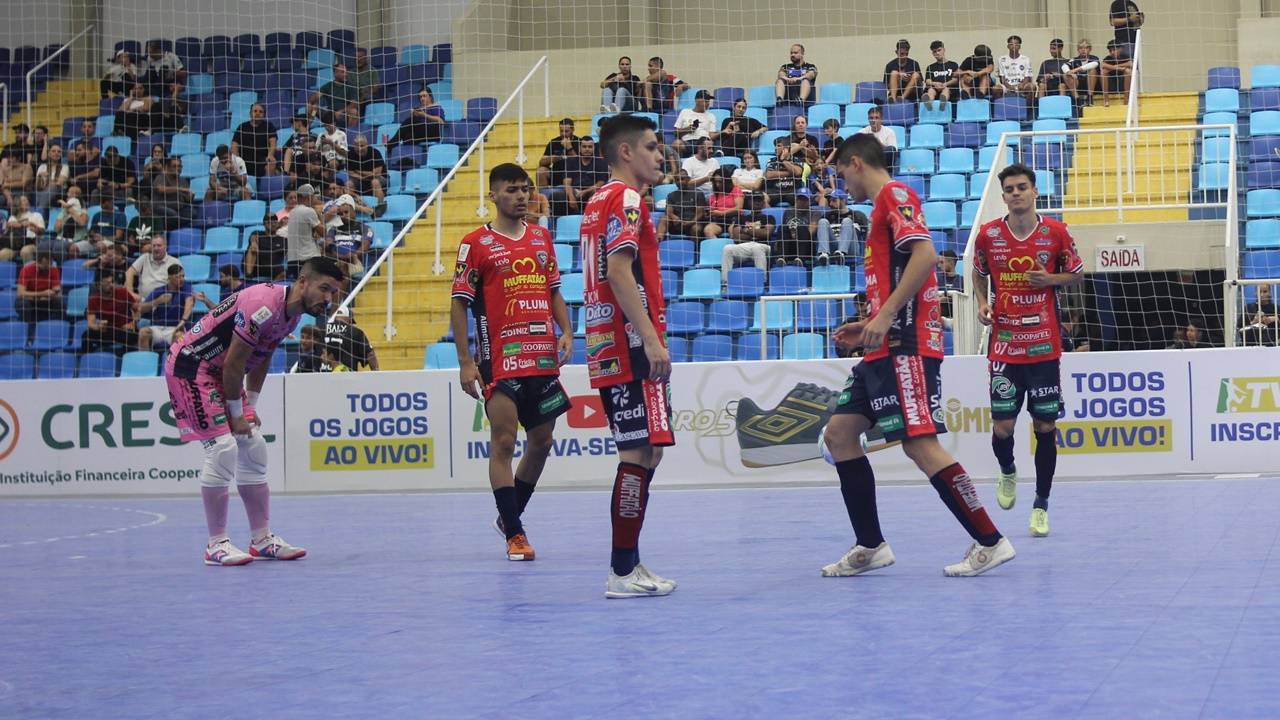 Cascavel Futsal estreia com empate na Liga Nacional de Futsal