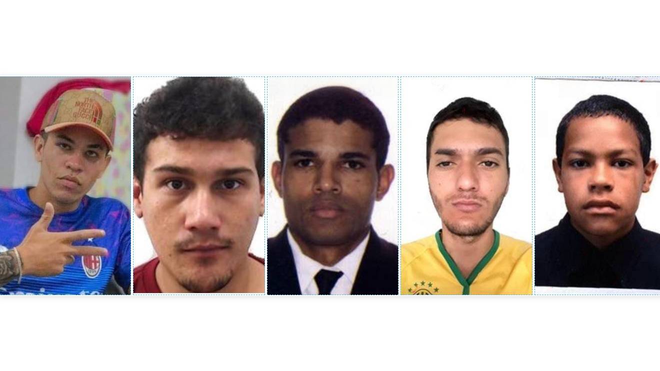 Identificado os cinco homens mortos durante confronto armado com a Polícia Militar em Cascavel