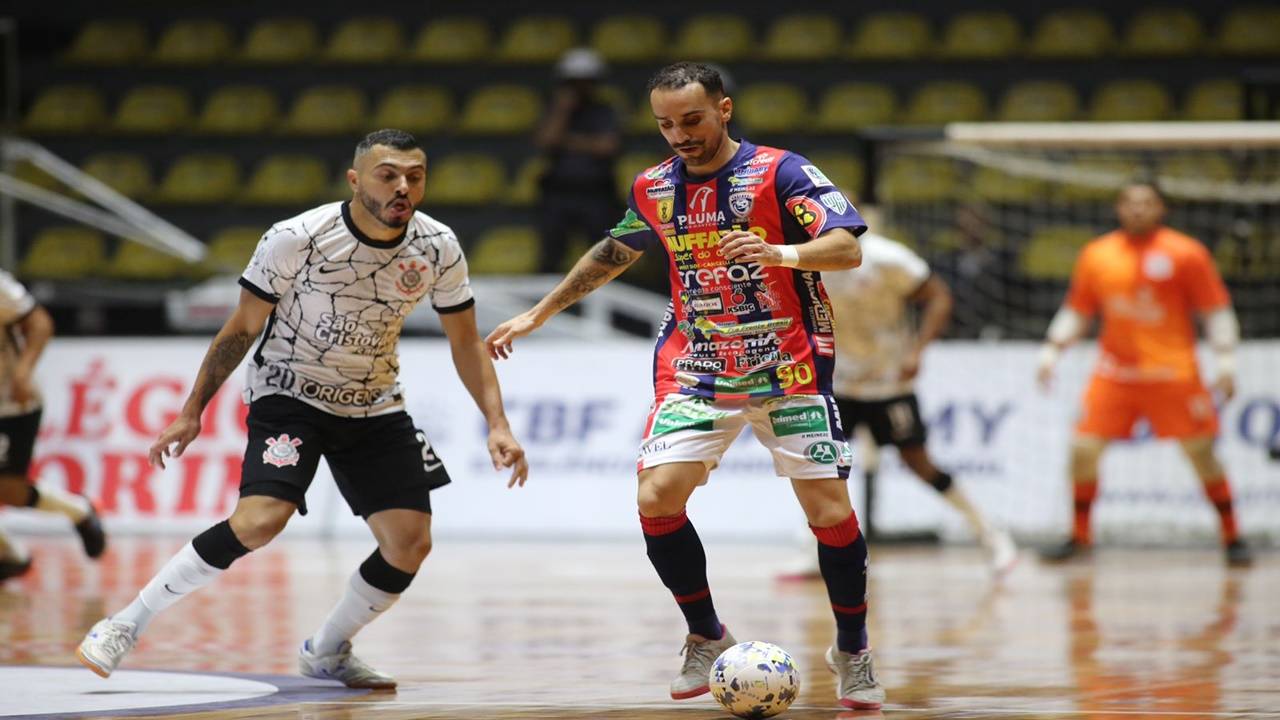 Cascavel Futsal empata com Corinthians pela Liga Nacional de Futsal