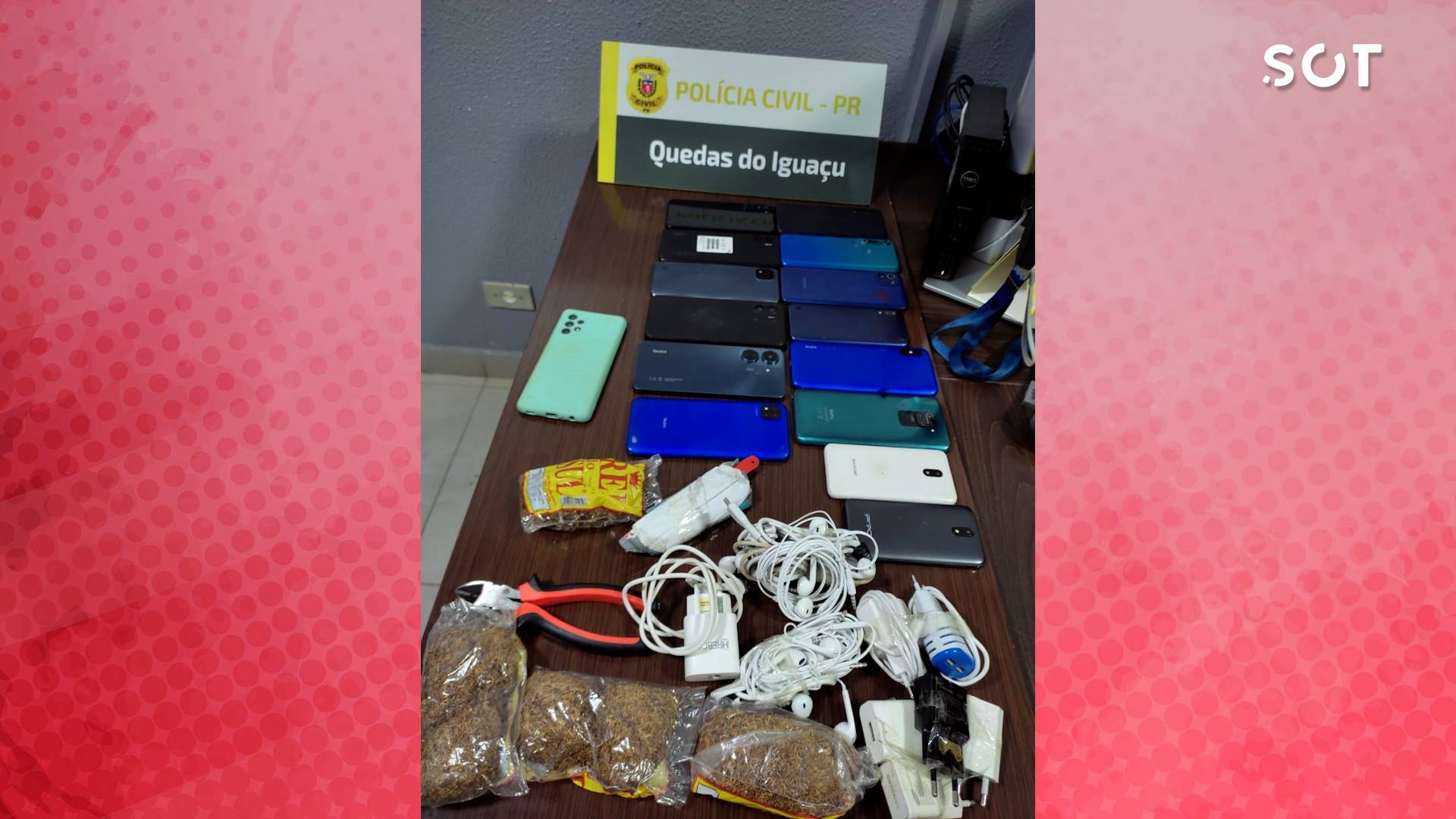 Tentativa de contrabando na Cadeia Pública de Quedas é frustrada por ação conjunta da PC e PP
