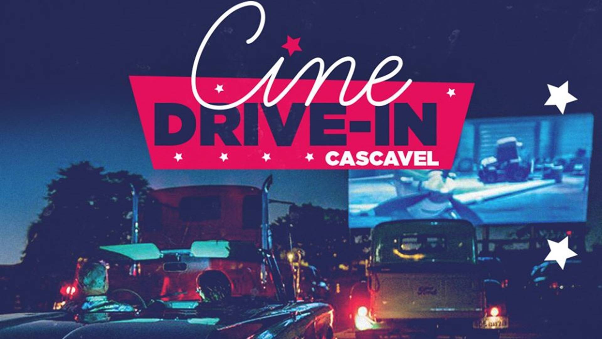 Cine drive-in em Cascavel vai exibir filmes clássicos e lançamentos inéditos