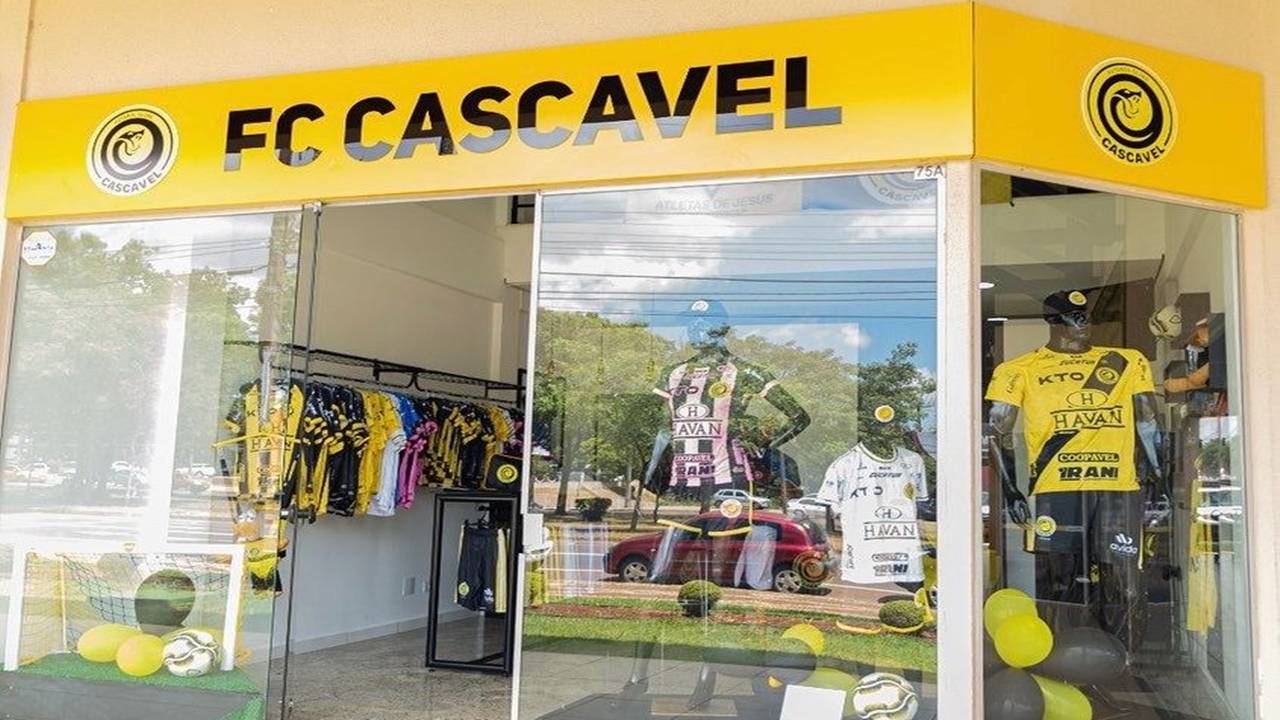 FC Cascavel abre nova loja oficial no West Side