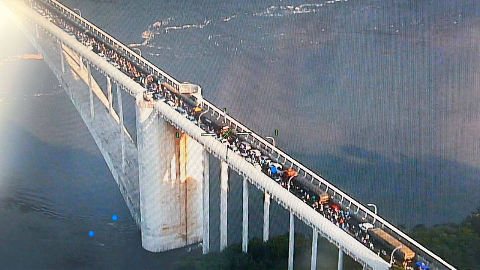 Operação Motos é deflagrada na Ponte Internacional da Amizade