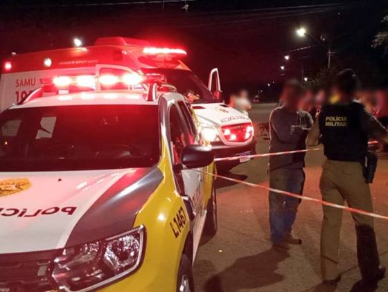 Quatro pessoas são feridas por disparos de arma de fogo em tentativa de homicídio em Campo Mourão