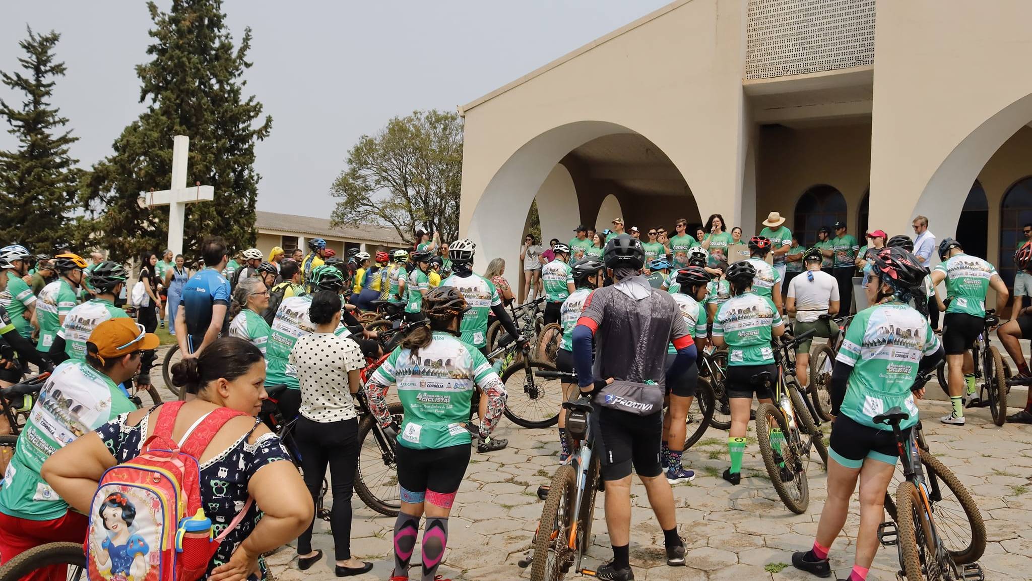 Quarta Romaria dos Ciclistas reúne fé e superação em Corbélia