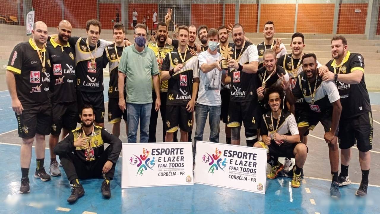 Cascavel Handebol conquista os Jogos Abertos do Paraná Fase Regional