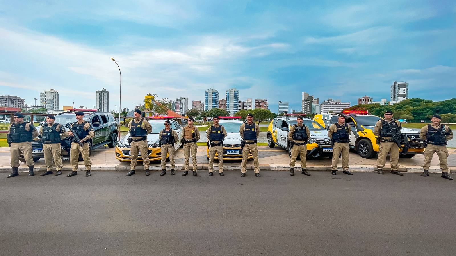 PMPR alcança resultados expressivos na Operação Força Total Brasil IX