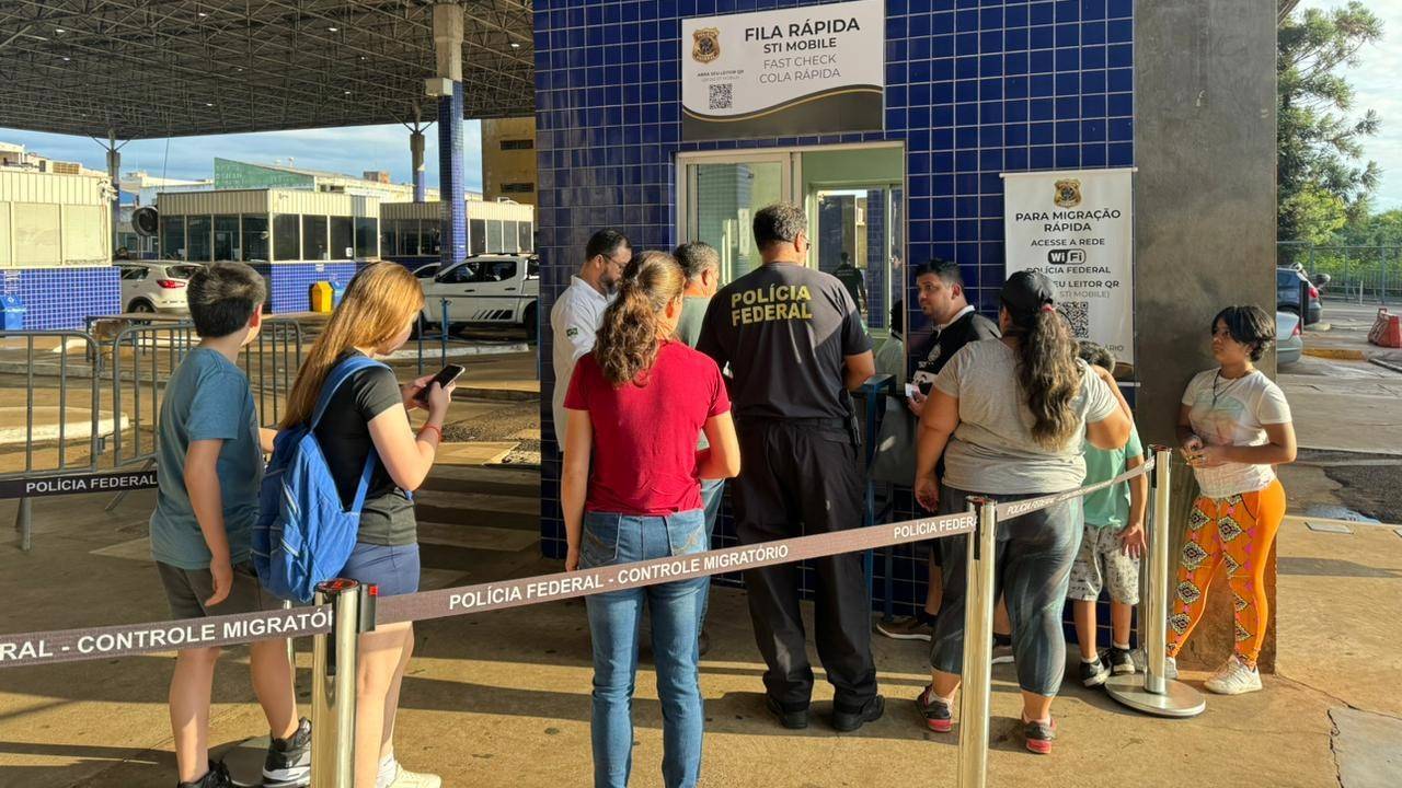 Polícia Federal atinge recorde em registros migratórios na Ponta da Amizade