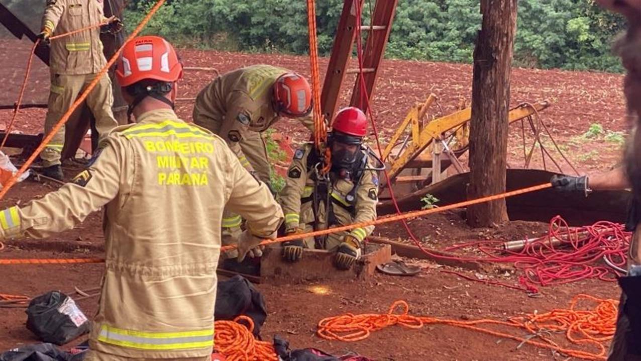 Homem morre após cair em poço de 20 metros durante limpeza em Mercedes