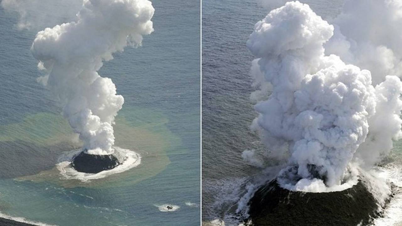 Governo japonês divulga novas imagens de ilha vulcânica também associada a risco de tsunami