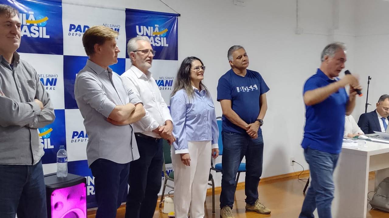 União Brasil de Cascavel homologa chapa cheia para vereadores e indicação à vice de Edgar