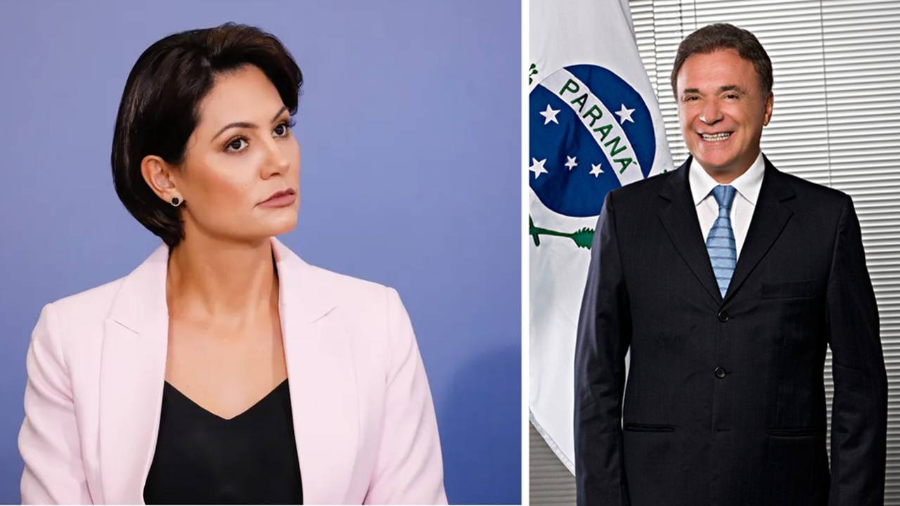 Michelle Bolsonaro e Alvaro Dias lideram pesquisas para o Senado no Paraná