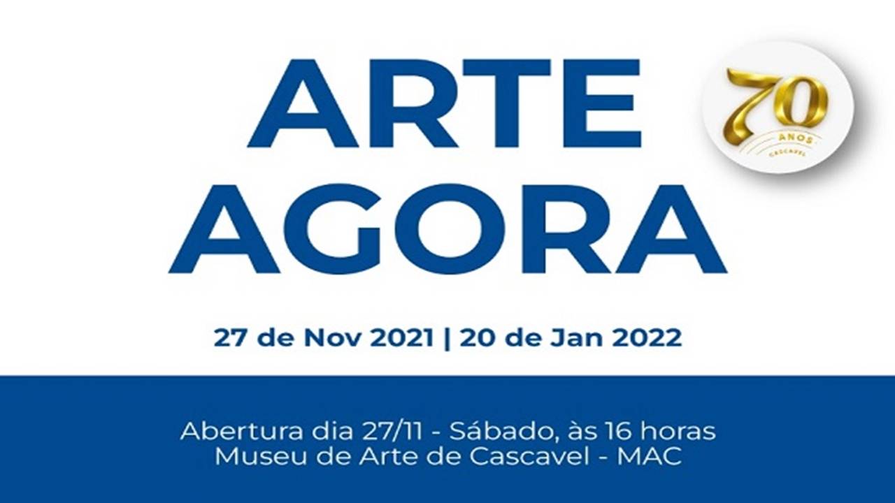 Museu de Arte de Cascavel comemora 25 anos recebendo a Exposição Internacional ARTE AGORA