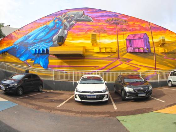 Cascavel se transforma em um grande mural a céu aberto com a 7ª Edição Graffiti GAMEX