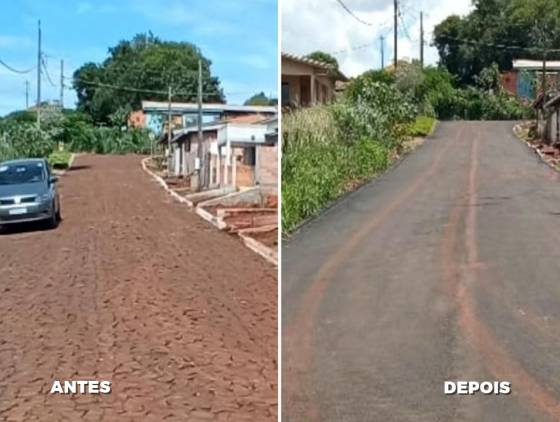 Catanduvas acelera obras de reperfilamento asfáltico e garante melhorias viárias