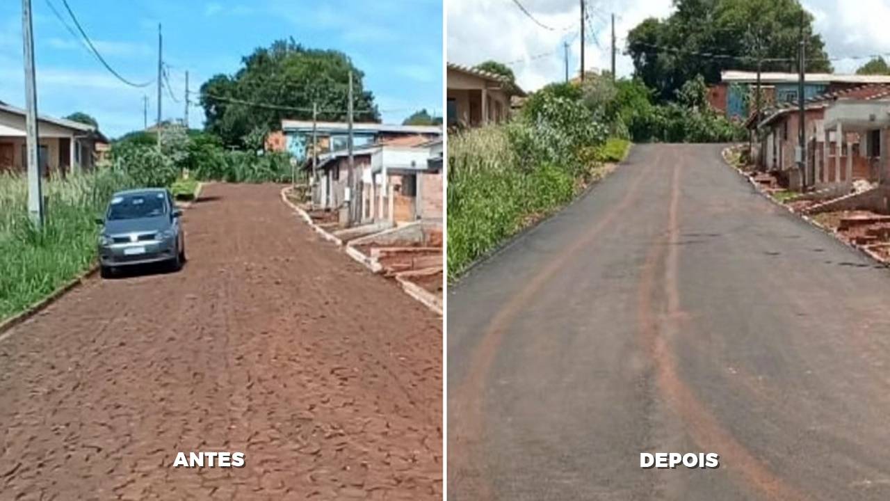 Catanduvas acelera obras de reperfilamento asfáltico e garante melhorias viárias