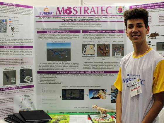 Estudante de Cascavel representa o Brasil na maior feira de ciências Pré-Universitária do Mundo