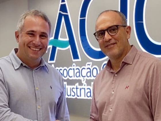 Siro Canabarro e Marcio Blazius são reeleitos à presidência e vice da Acic em Cascavel