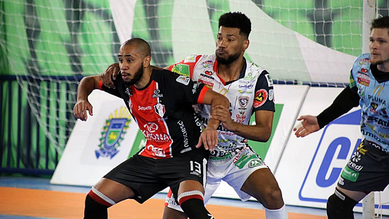 Cascavel Futsal empata com Joinville em 3 a 3 pela Taça Brasil de Futsal